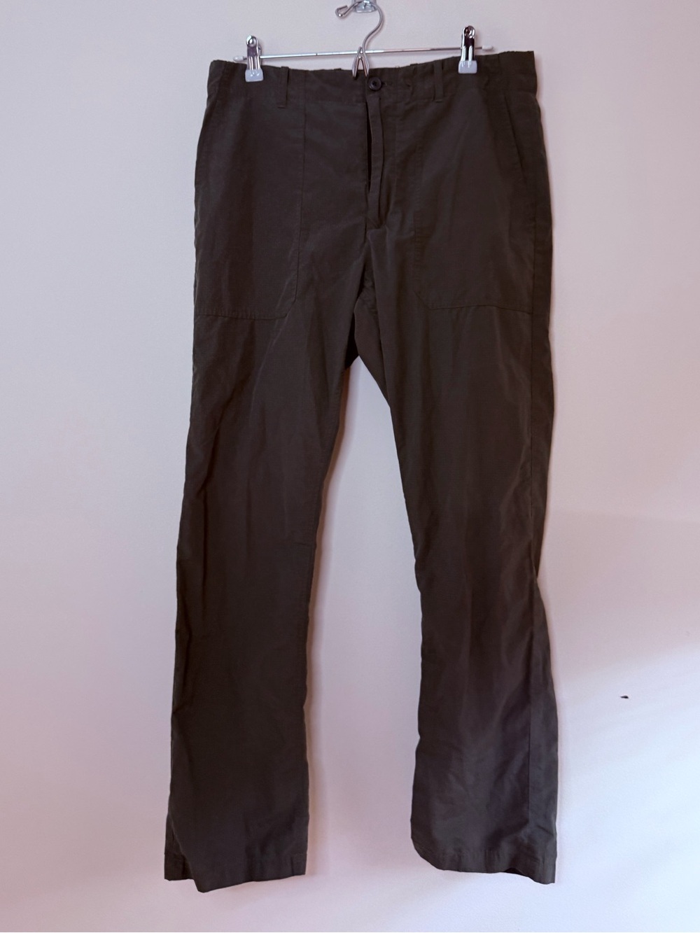 RAG & BONE Military Cargo Gorpcore Outdoors Hiking Army Green Athletic Pants